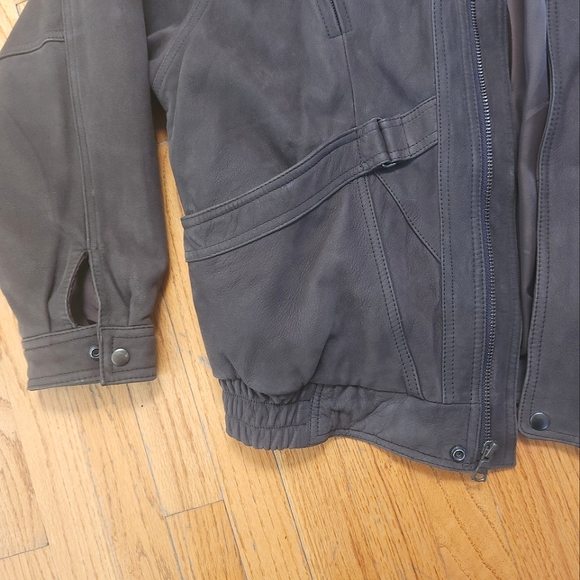 Vintage Midway Leather Bomber Jacket - Picture 3 of 13